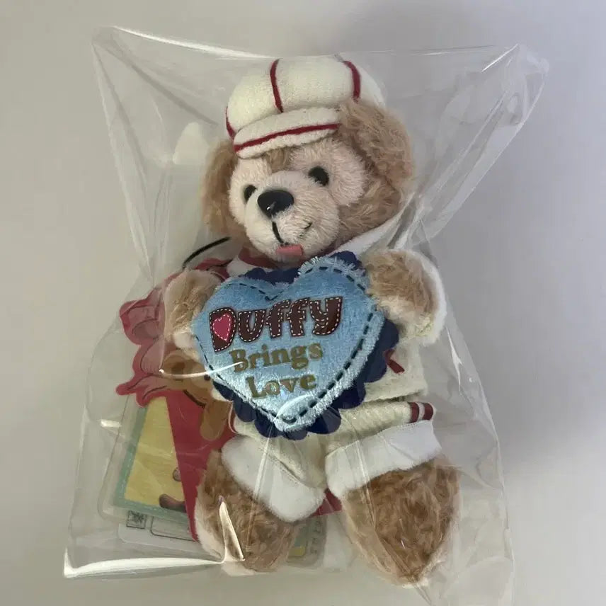 [BUNJANG]  Duffy and Friends Valentine Bear Keyring / 더피앤프렌즈 발렌타인 곰돌이 키링