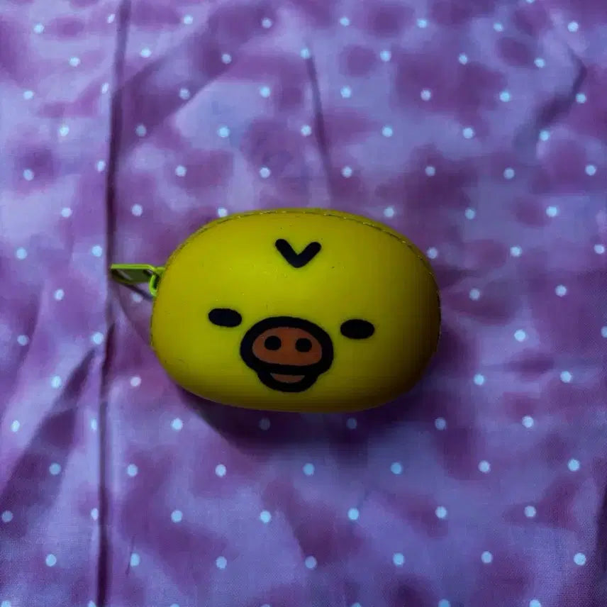 [BUNJANG] San-X Kiiroitori Pouch Coin Purse / 산엑스 키이로이토리 파우치 동전지갑