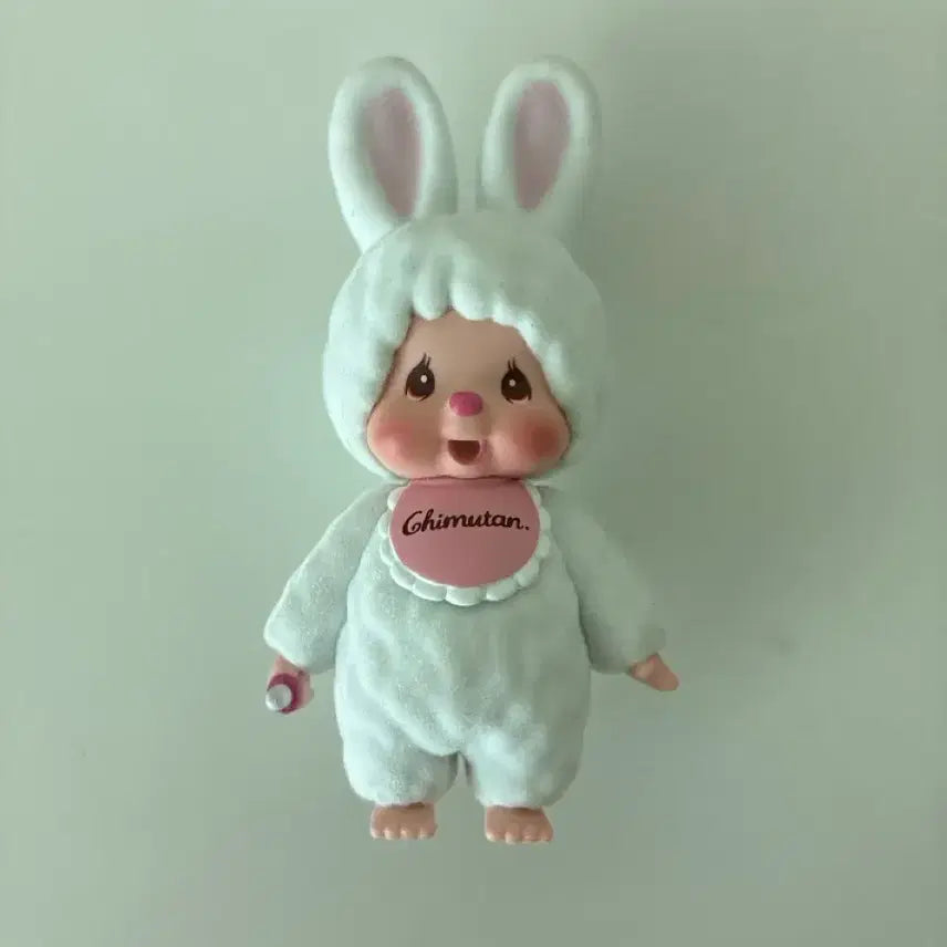 [BUNJANG] Monchhichi Chimutan Rabbit Figure / 몬치치 치무탄 토끼 피규어