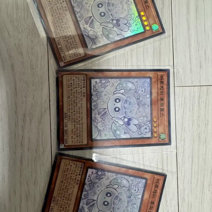 [BUNJANG] Maruchami Fuwaros Card Bundle Set / 마루챠미 후와로스 슈레 3장