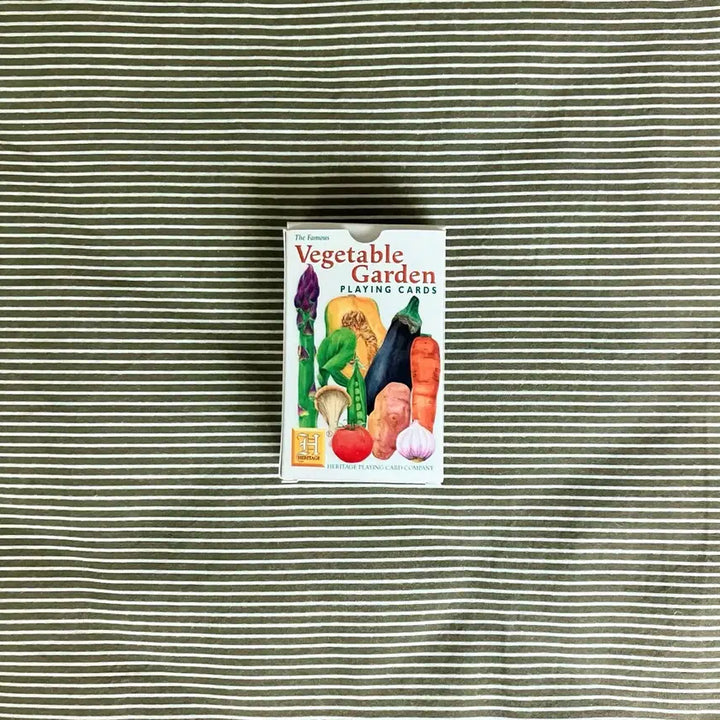 [BUNJANG] Vegetable Illustration Playing Cards / 채소 일러스트 플레잉 카드
