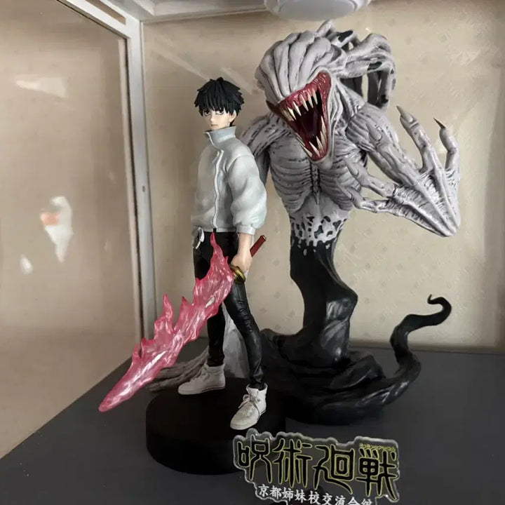 [BUNJANG] Jujutsu Kaisen Yuta Okkotsu &amp; Rika Orimoto Figure (Opened) / 주술회전 유타a상 리카c상 개봉 박스o