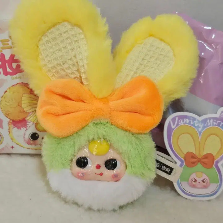 [BUNJANG] Babythree Double-Sided Mirror V2 - Green Yellow / 미사용) 베이비쓰리 양면거울 v2