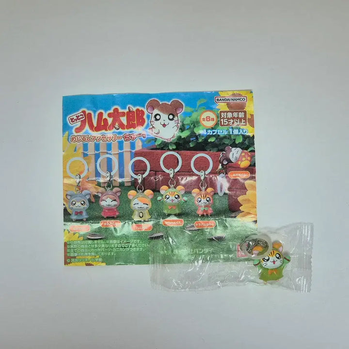 [BUNJANG] Hamtaro Mezurashii Randori Gacha Toy (Sealed) / 방가방가 햄토리 메지루시 미개봉 가챠 랑돌이