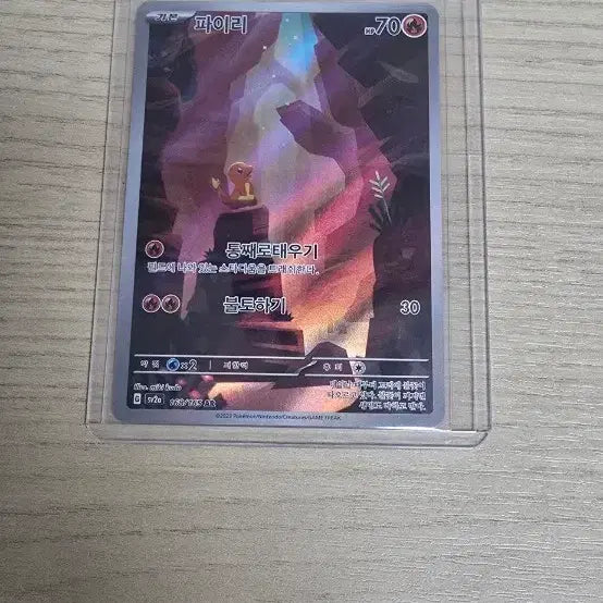 [BUNJANG] Charizard S-Class Mint Condition / 파이리ar 하자,스크래치 없음 s급
