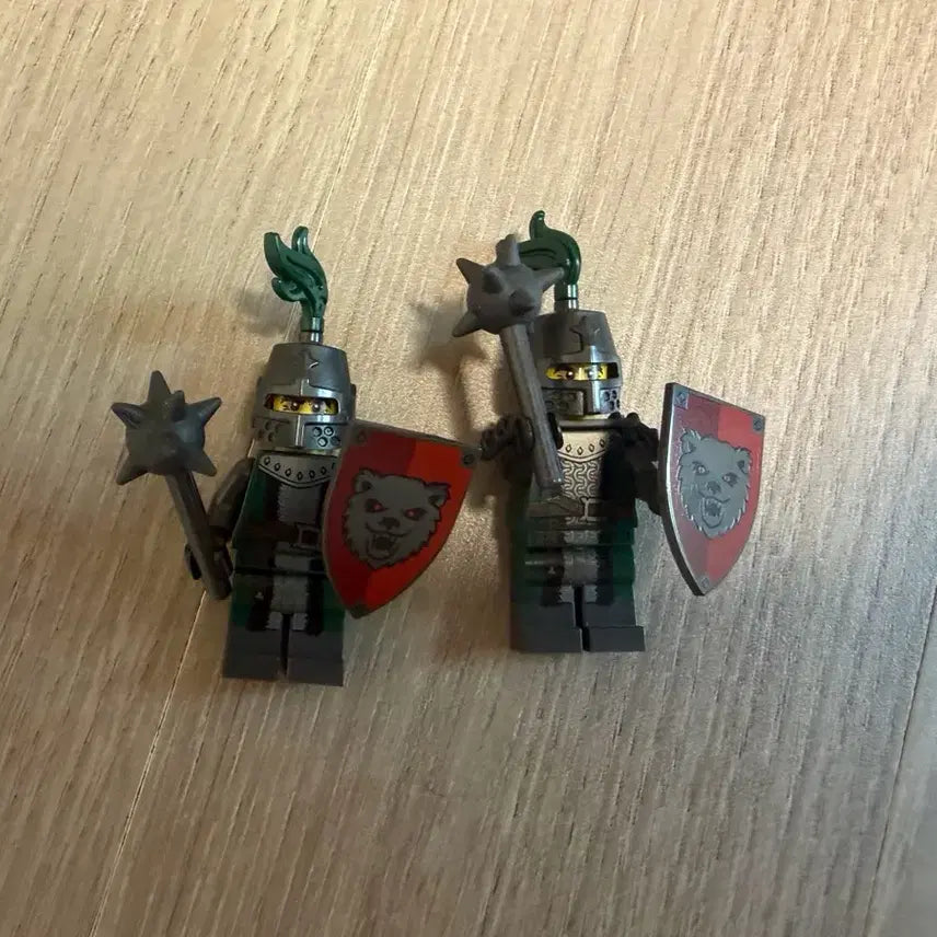 [BUNJANG] LEGO Bear Knight Figure Bundle Set / 레고 곰기사 2개 일괄