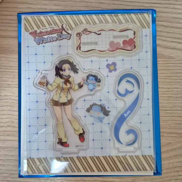 [BUNJANG] Demon Slayer Aoi Valentine &amp; White Day Acrylic Stand / 귀멸의 칼날 발렌타인&amp;화이트데이 아크릴 스탠드 아오이