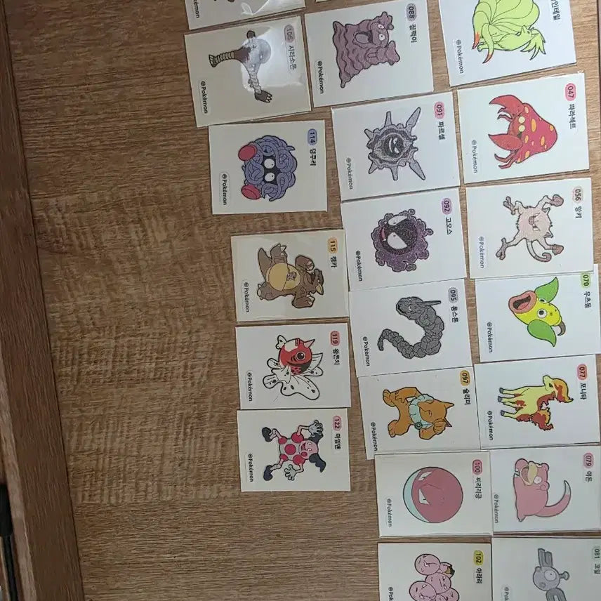 [BUNJANG] Pokemon Stickers Season 1 &amp; Season 2 Bundle Set / 포켓몬 띠부씰 시즌1, 시즌2