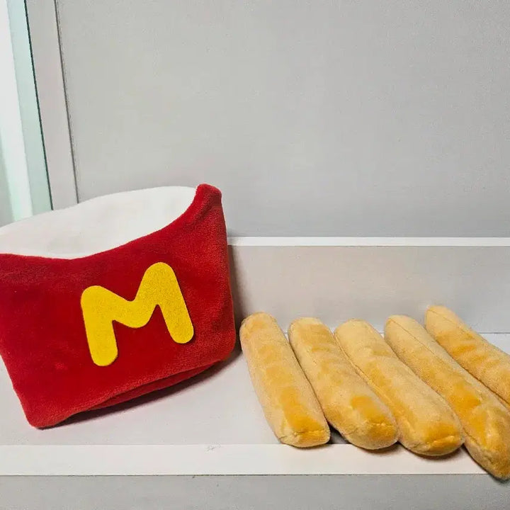 [BUNJANG] Hamuland French Fries Blanket/Doll Clothes Small / 하무랜드 감자튀김 이불/인형옷 스몰