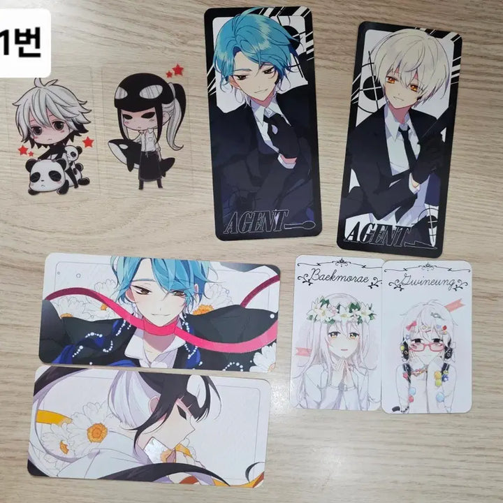 [BUNJANG] Who Stole My Body? Photocard Bundle Set / 이영싫 비공굿 양도 웹툰 일괄/서코,이사정리