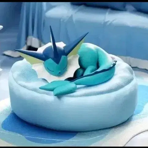 [BUNJANG] Pokemon Sleeping Eeveelutions Vaporeon Plush / 포켓몬스터 잠자는 이브이즈 샤미드 인형