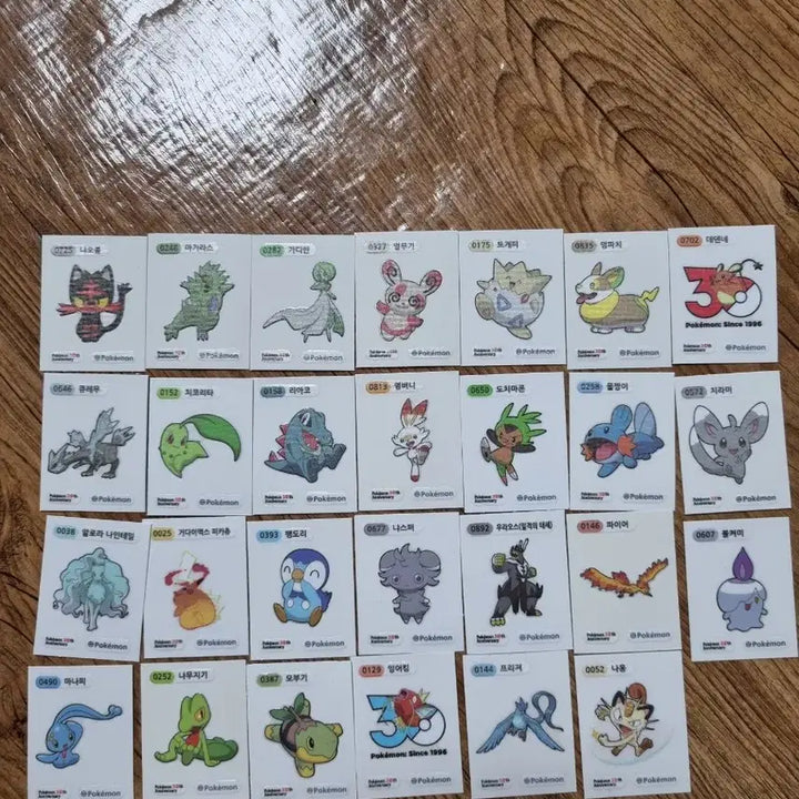 [BUNJANG] 띠부씰 Season 5 Sticker Set / 띠부씰 시즌5