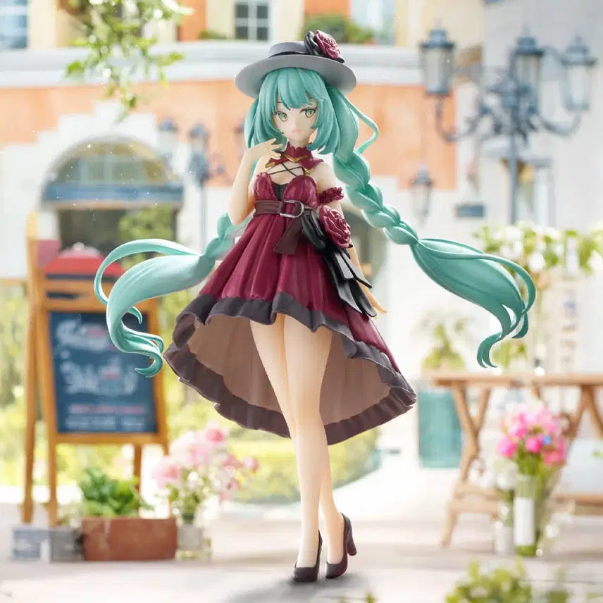 [BUNJANG] Furyu Vocaloid Hatsune Miku Dress Red Figure / 후류 Trio-Try-iT 피규어 보컬로이드 하츠네 미쿠 드레스 레드