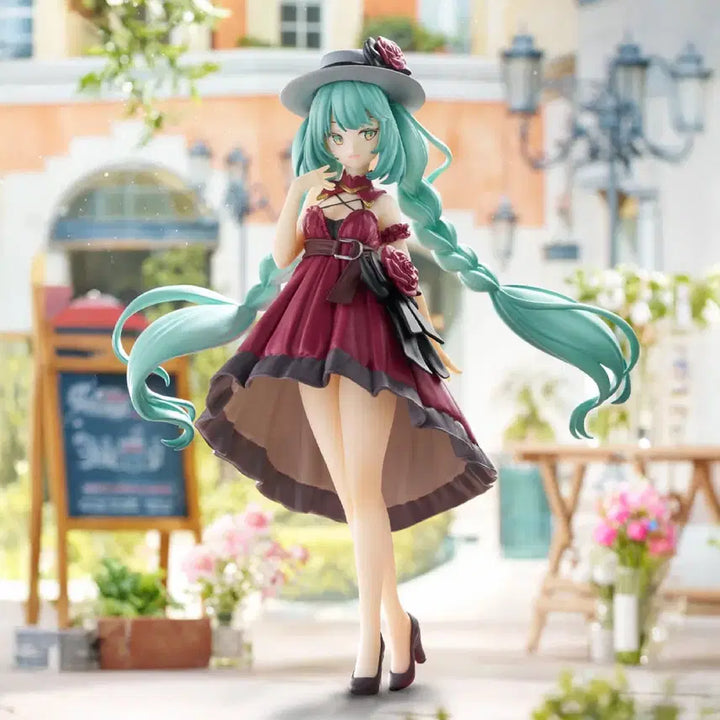 [BUNJANG] Furyu Vocaloid Hatsune Miku Dress Red Figure / 후류 Trio-Try-iT 피규어 보컬로이드 하츠네 미쿠 드레스 레드