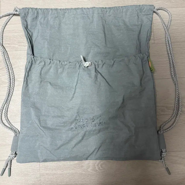 [BUNJANG] Hanroro Grapefruit Apricot Club Gymsack Grey / 한로로 자몽살구클럽 짐색 그레이