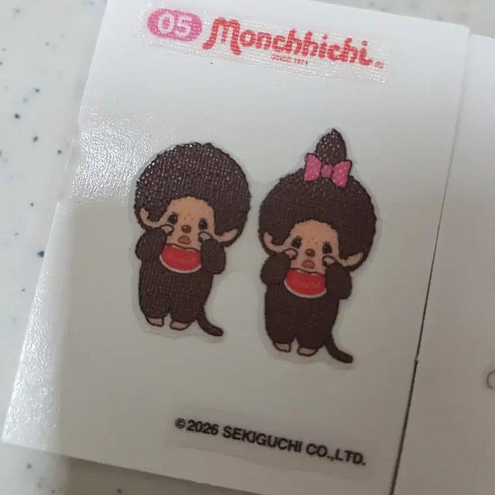 [BUNJANG] Monchhichi Seal Bundle Set (3 Types) / 일괄)몬치치 띠부실 3종