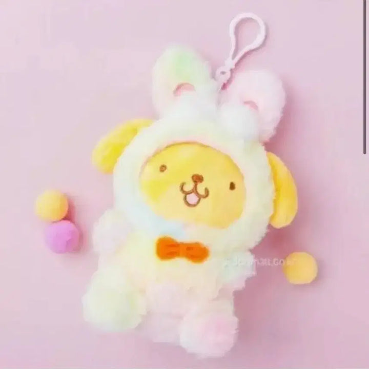 [BUNJANG] Sanrio Pompompurin Gradient Keychain Plush (Approx. 17cm) / 폼폼푸린 그라데이션 키링 인형