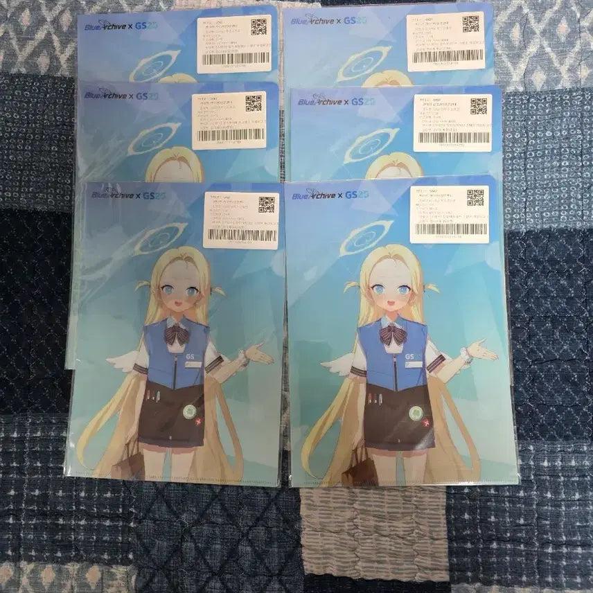 [BUNJANG] Blue Archive Sora Clear File / 블루아카이브 gs25 소라 클리어파일