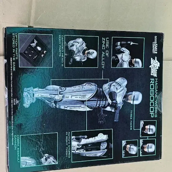 [BUNJANG] Hagane Works Robocop Diecast Figure / HAGANE WORKS 로보캅 합금 피규어