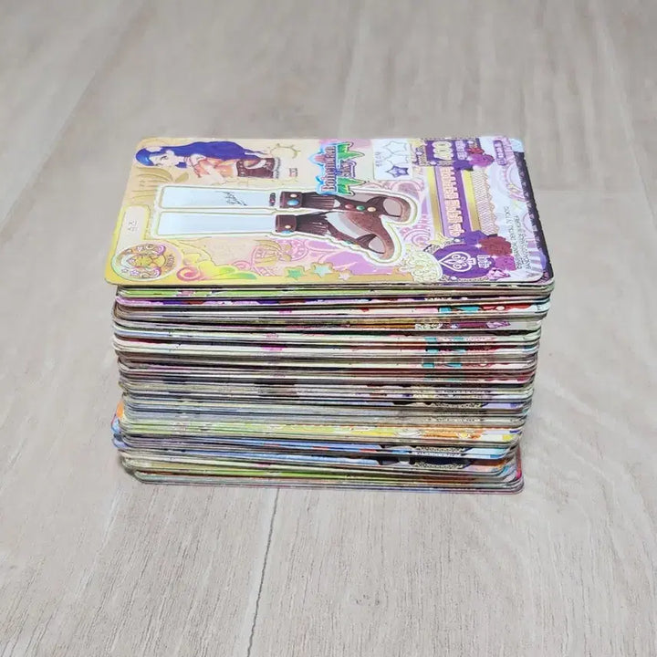 [BUNJANG] Aikatsu! Classic Card Bundle Set (Approx. 130 Cards) / 약130장 일괄 택포) 아이엠스타 카드 고전