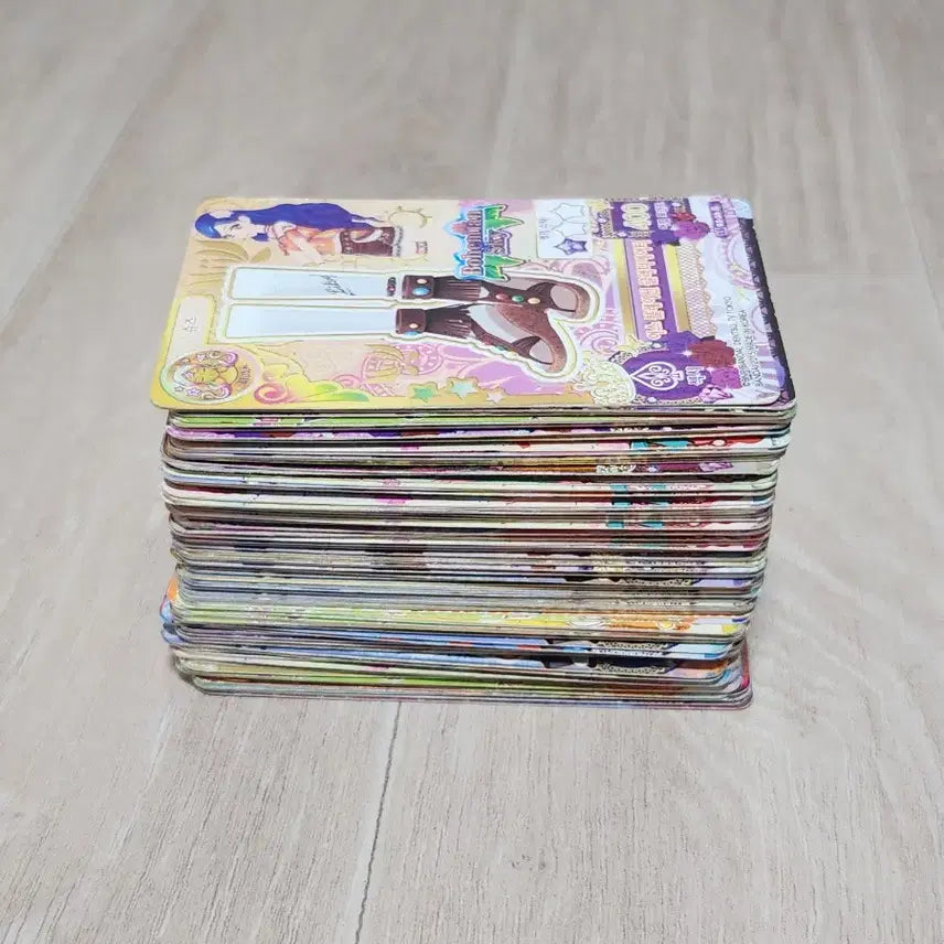 [BUNJANG] Aikatsu! Classic Card Bundle Set (Approx. 130 Cards) / 약130장 일괄) 아이엠스타 카드 고전