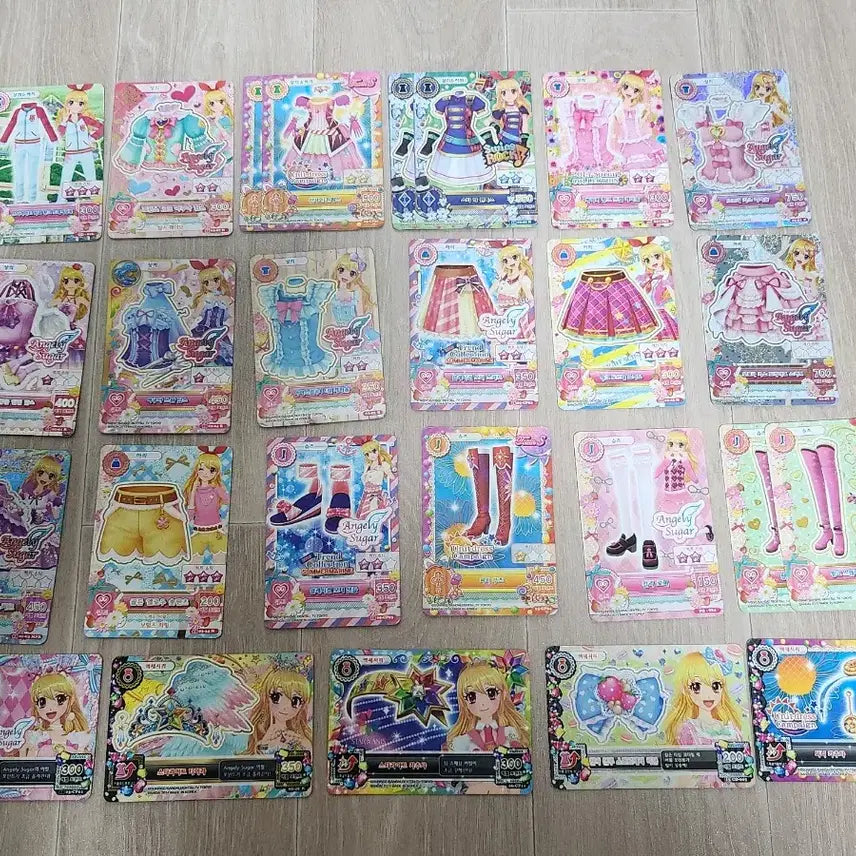 [BUNJANG] Aikatsu! Classic Card Bundle Set (Approx. 130 Cards) / 약130장 일괄 택포) 아이엠스타 카드 고전