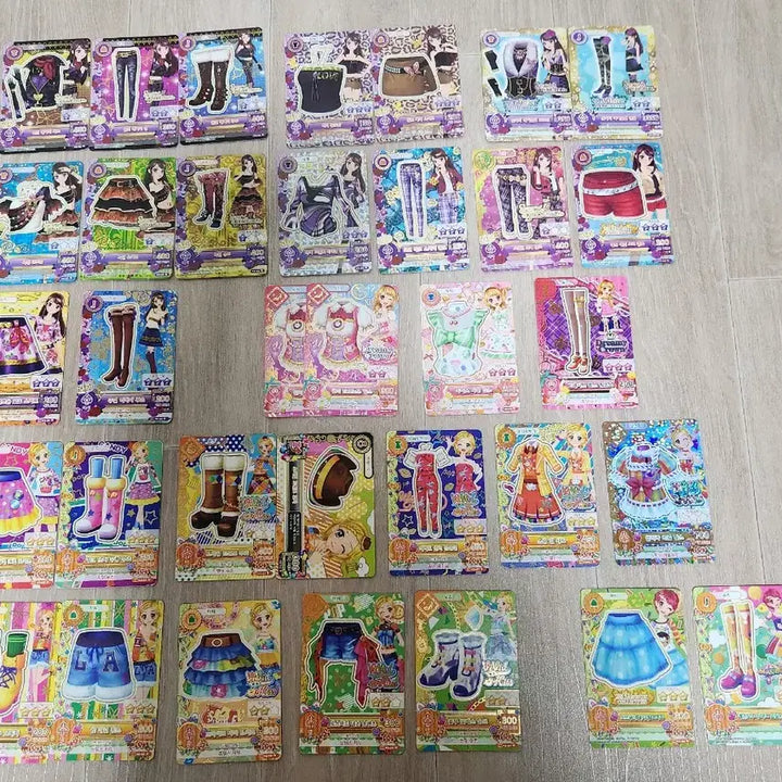 [BUNJANG] Aikatsu! Classic Card Bundle Set (Approx. 130 Cards) / 약130장 일괄 택포) 아이엠스타 카드 고전