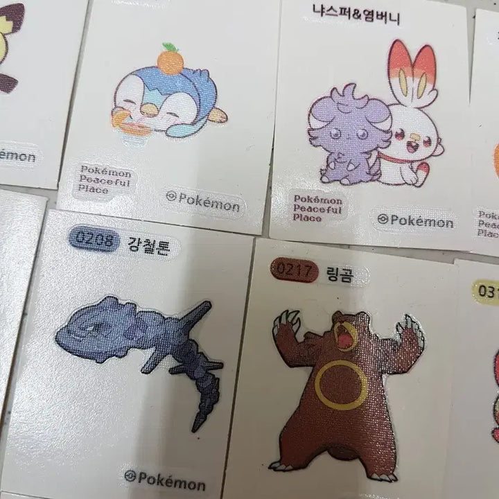 [BUNJANG] Pokemon Sticker Collection 24-Piece Bundle Set / 일괄)포켓몬띠부실 24종세트