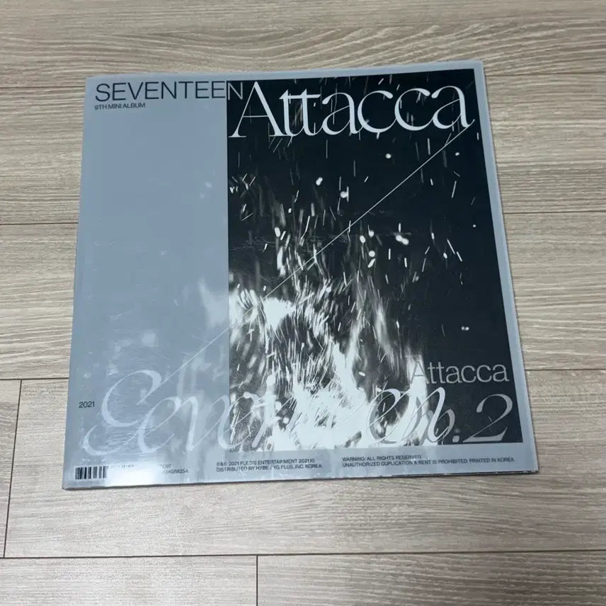 [BUNJANG] SEVENTEEN Attacca 9th Mini Album / 세븐틴 Attacca 9집 미니앨범