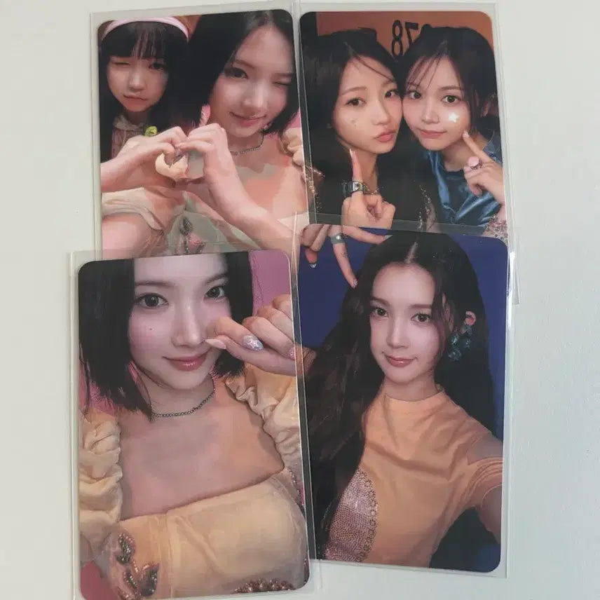 [BUNJANG] Hatsu to Hatsu Photocard Bundle Set / 하츠투하츠 포카 4장 일괄 양도