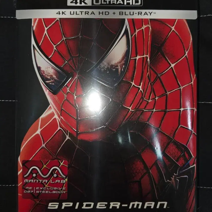 [BUNJANG] Manta Lab Spider-Man Full Slip Steelbook (Sealed) / 미개봉 만타랩 스파이더맨 풀슬립 스틸북 팝니다.