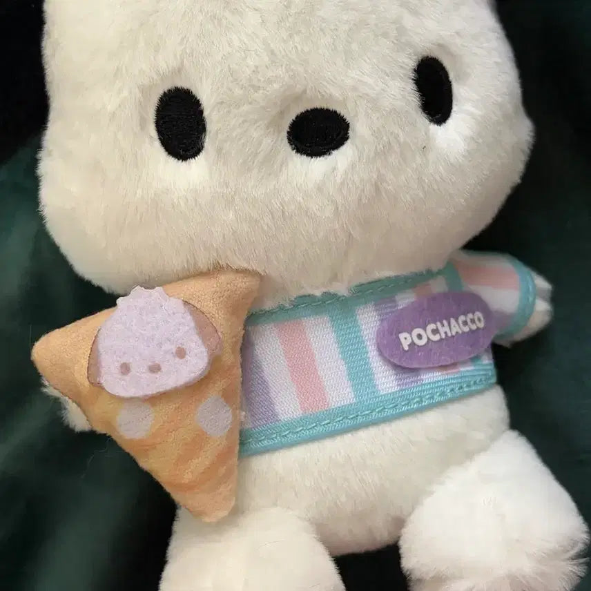 [BUNJANG] Sanrio Pochacco Ice Cream Plush Keychain / 포차코 아이스크림 인형 키링