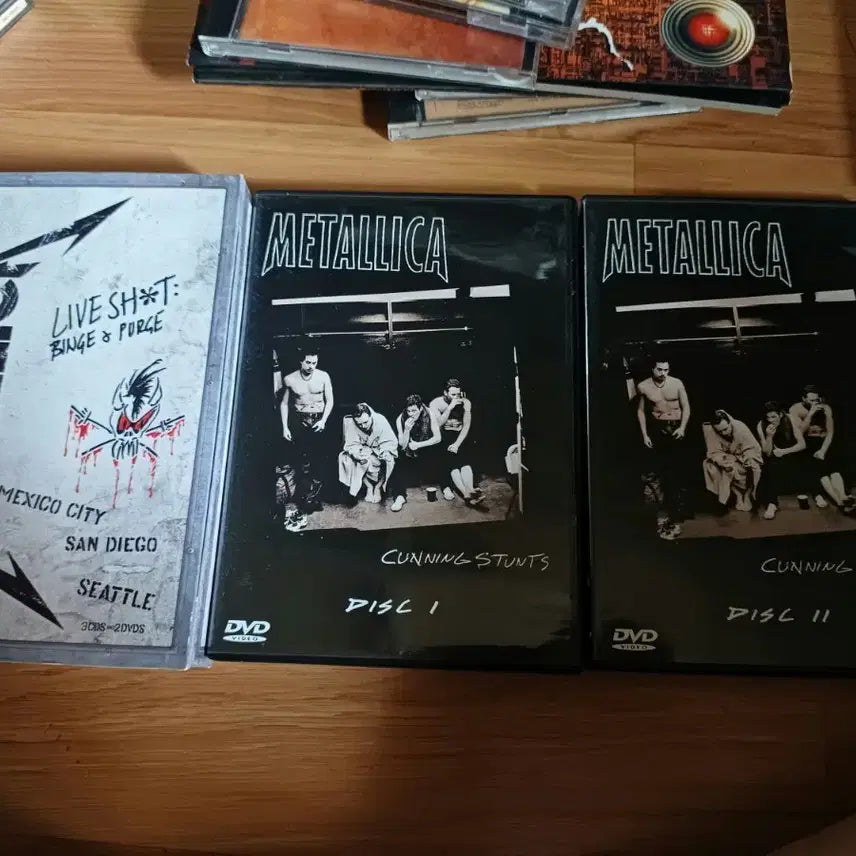 [BUNJANG] Metallica Mexico Live 3CD + 2DVD Box Set / 메탈리카 박스 세트