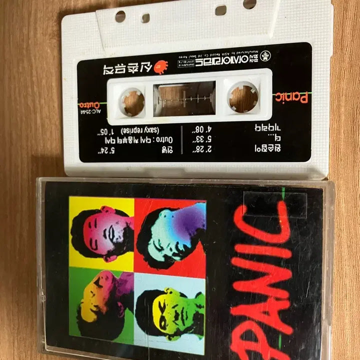 [BUNJANG] Panic 1st Album Cassette Tape / 패닉 앨범 신촌뮤직 카세트 테이프