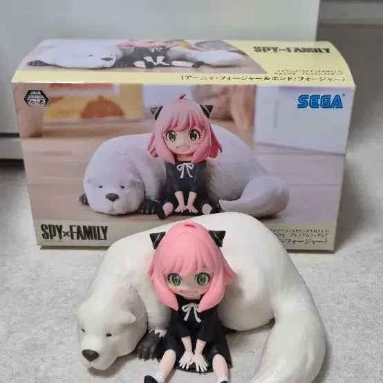 [BUNJANG] Spy x Family Anya &amp; Bond Figure Set / 스파패 세가 아냐랑 본드 피규어 팝니다