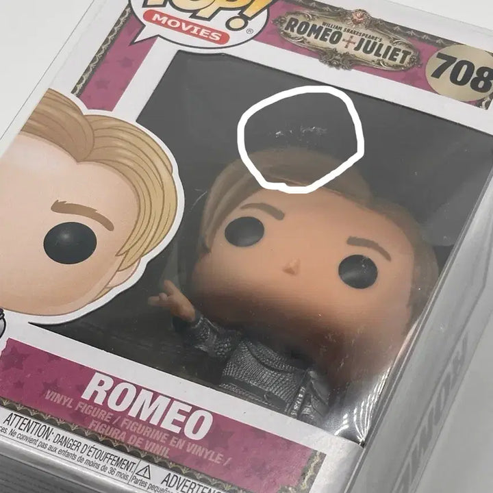 [BUNJANG] Funko Pop Romeo DiCaprio Figure / 로미오 디카프리오 피규어 펀코팝