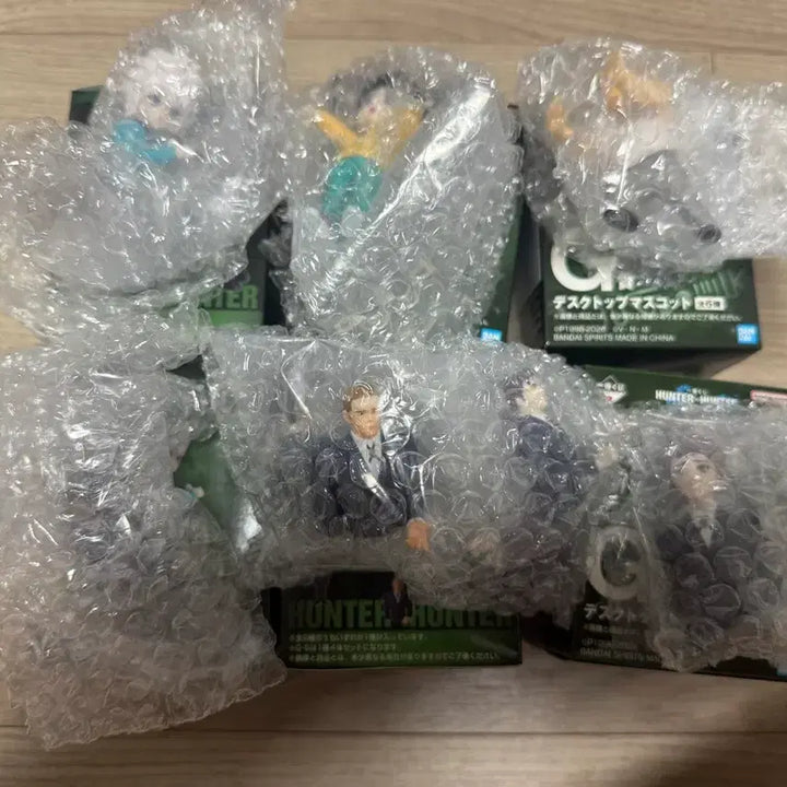[BUNJANG] Hunter x Hunter Ichiban Kuji Prize G Set (6 Types) Sealed / (새상품 전종 일괄)제일복권 헌터헌터 G상 6종 전종 새상품