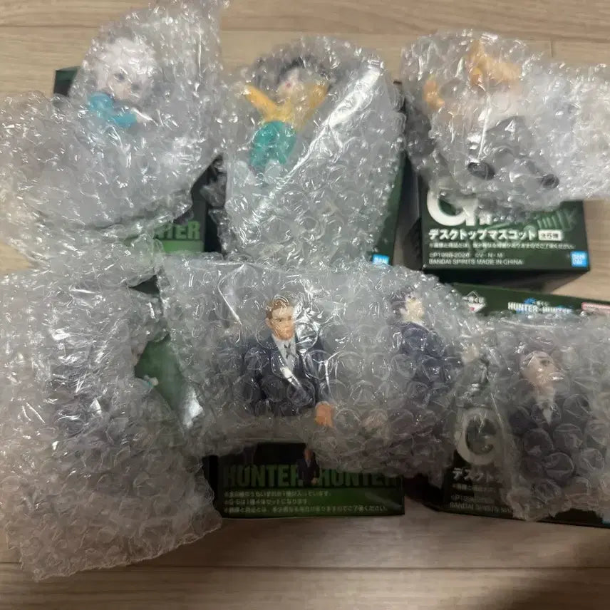 [BUNJANG] Hunter x Hunter Ichiban Kuji Prize G Set (6 Types) Sealed / (새상품 전종 일괄)제일복권 헌터헌터 G상 6종 전종 새상품