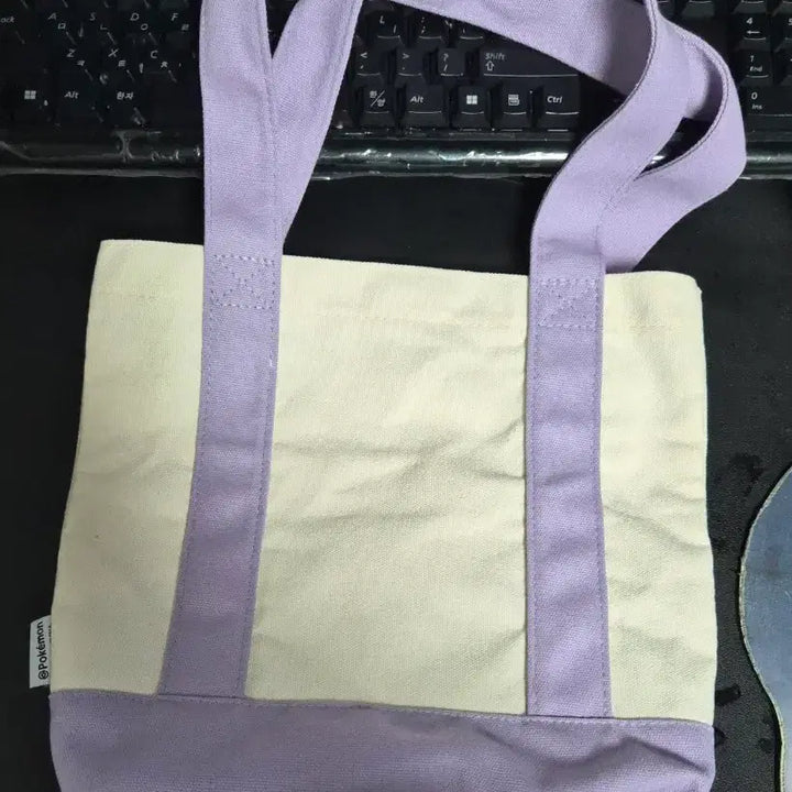 [BUNJANG] CU Pokémon Collaboration Ditto Eco Bag / 개봉전시만) CU 포켓몬스터 빼빼로데이 콜라보 메타몽 에코백