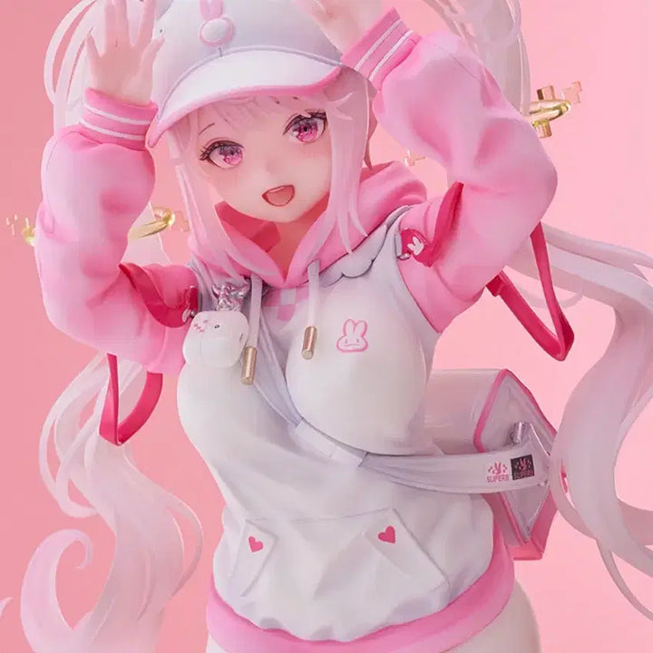 [BUNJANG] Amakuni NIKKE Limited Edition Alice Scale Figure + LED Display Case (Sealed) / 미개봉) 니케 한정판 아마쿠니 앨리스 스케일피규어+LED전용장식장 팝니다