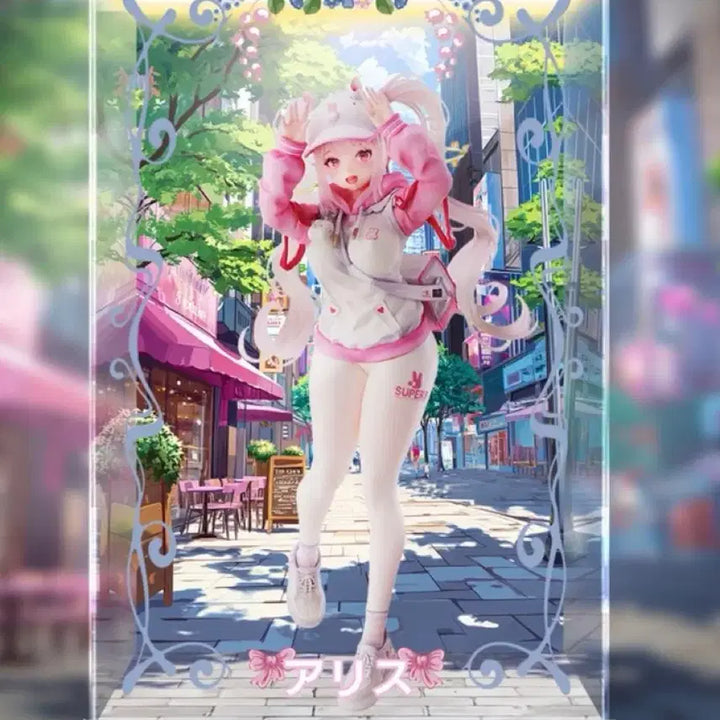 [BUNJANG] Amakuni NIKKE Limited Edition Alice Scale Figure + LED Display Case (Sealed) / 미개봉) 니케 한정판 아마쿠니 앨리스 스케일피규어+LED전용장식장 팝니다