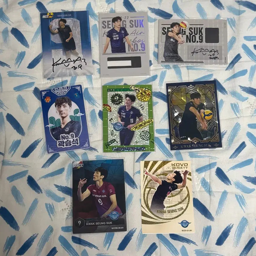 [BUNJANG] Korean Air Jumbos Kwak Seung-seok &amp; Han Sun-su Bundle Set: Cards &amp; Merchandise / 대한항공점보스 곽승석, 한선수 온갖 카드 + 굿즈 일괄 급처