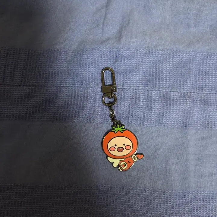 [BUNJANG] Kakao Friends Tomato Apeach Keyring / 카카오프렌즈 토마토 어피치 키링