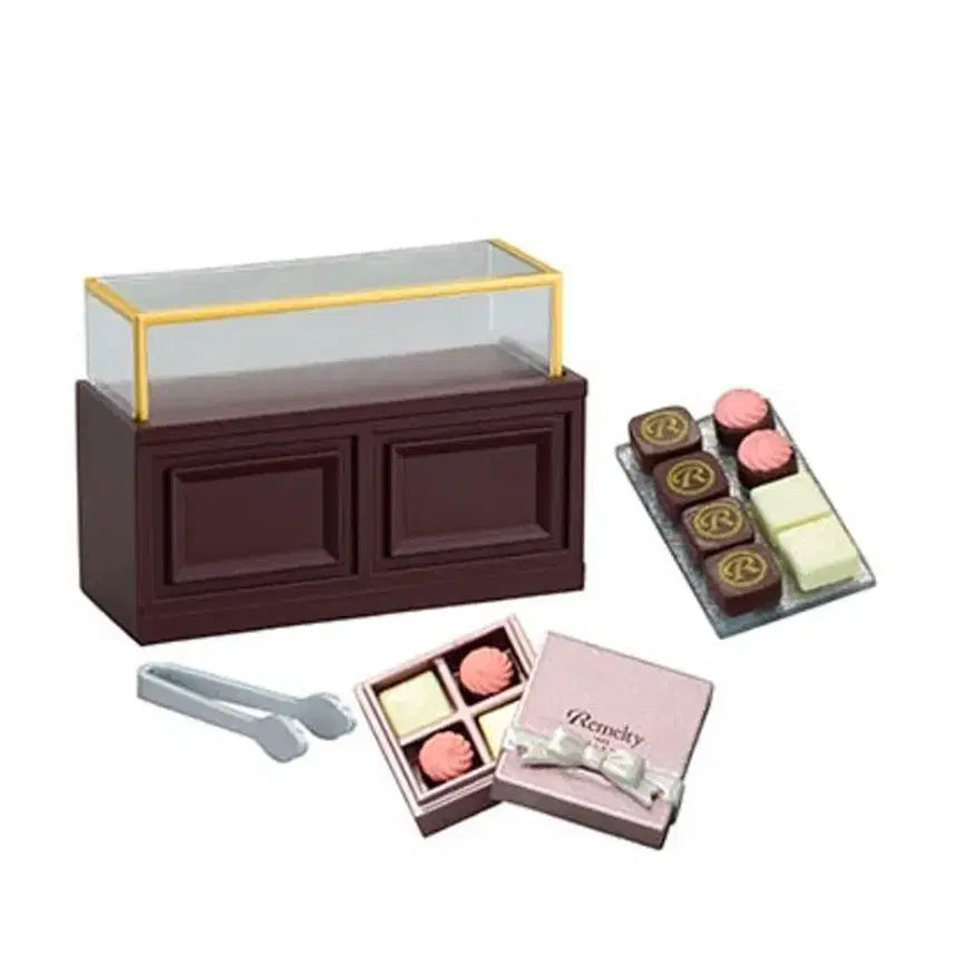 [BUNJANG] Re-Ment Chocolate Shop Miniature Set / [리멘트] 초콜릿 가게