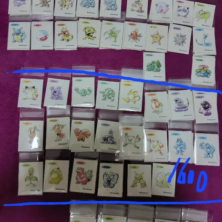 [BUNJANG] Pokemon Sticker 30th Anniversary Collection / 포켓몬 띠부씰 신상 30주년 띠부씰 판매