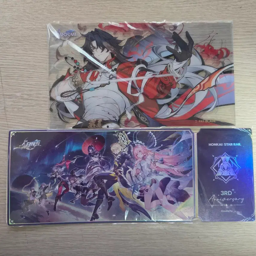[BUNJANG] Honkai: Star Rail Blade &amp; Hologram Ticket Set / 붕괴 스타레일 삼성 팝업 블레이드 및 홀로그램티켓