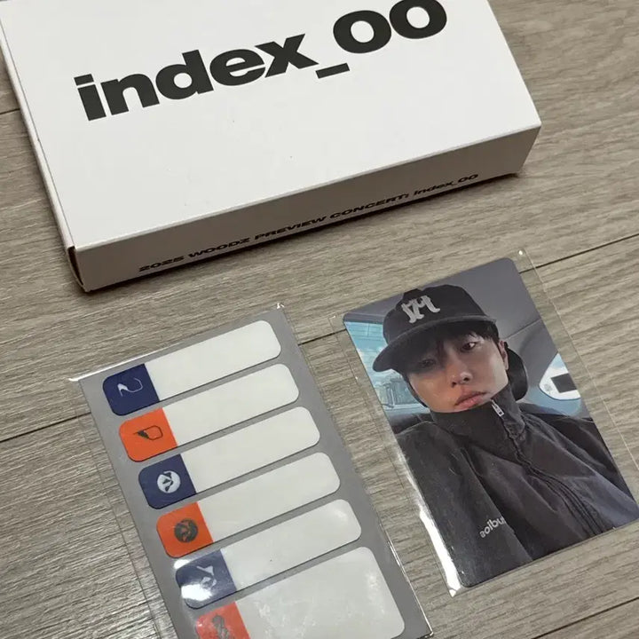 [BUNJANG] WOODZ Cho Seung Youn Index Concert Muzone Photocard Carabiner Bundle Set / 우즈 조승연 인덱스콘 무즈존 포카 카라비너 인덱스 일괄
