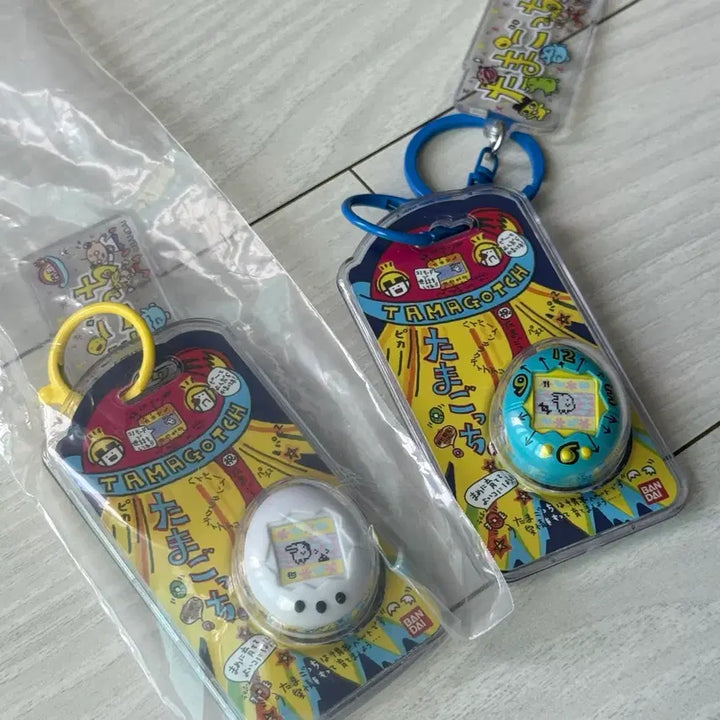[BUNJANG] Bandai Tamagotchi Candy Toy Custom Keychain Bundle Set / [일괄] 반다이 다마고치 식완 커스텀 키링