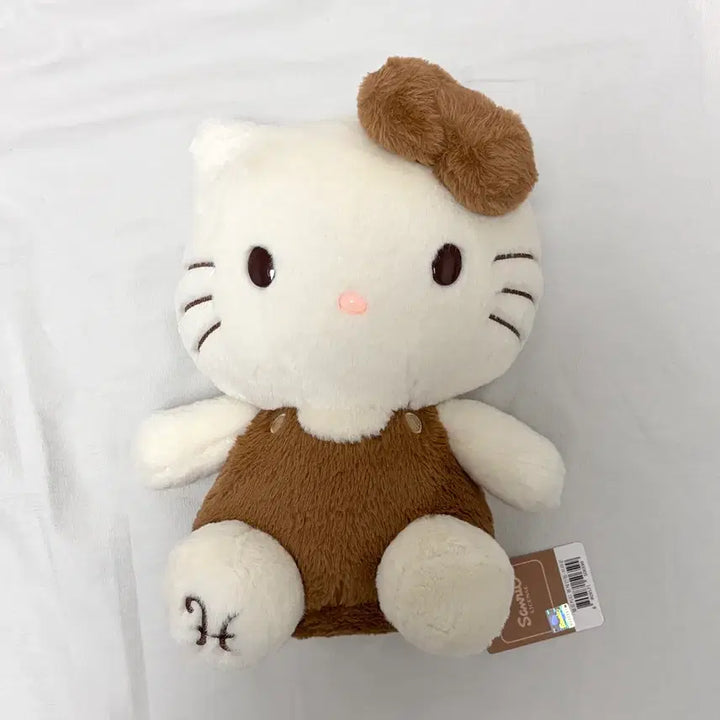 [BUNJANG] Sanrio Hello Kitty Brown Bear Plush Medium / 신상) 산리오 헬로키티 키티 브라운 인형 중형 판매