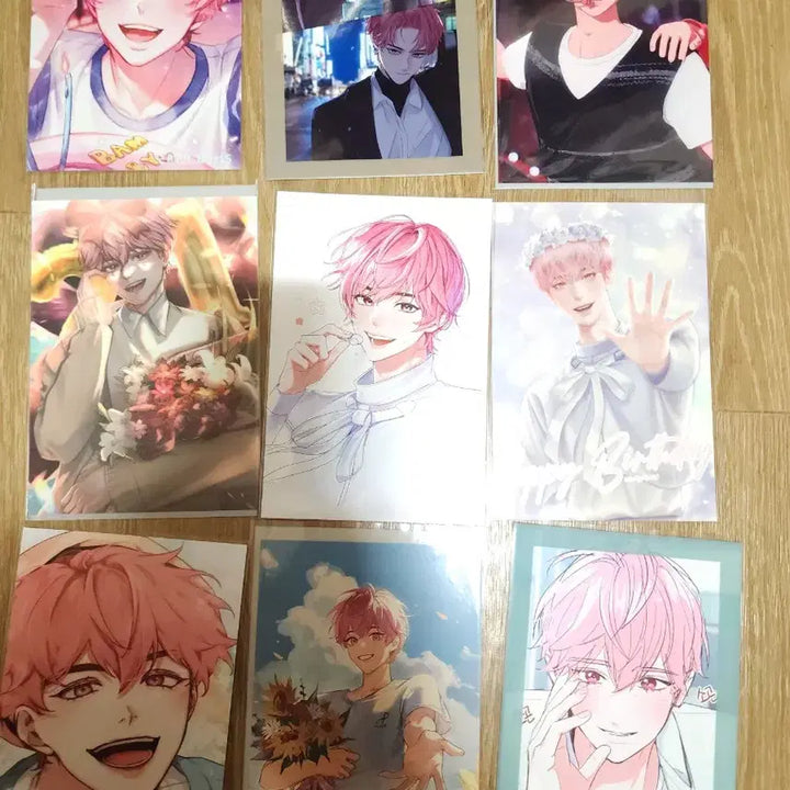 [BUNJANG] PLAVE Bambi Acrylic Stand + Photo Booth Print + 22 Postcards Bundle Set / [일괄) 플레이브 밤비 아크릴 스탠드 + 프박 인화/엽서 22장 일괄